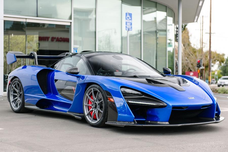  McLaren Senna Vega Blue 2019 года  (фото 1 из 58)